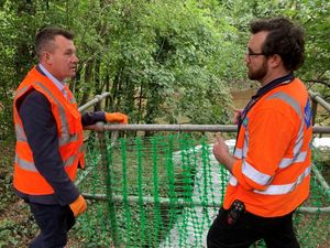 Supporting image for story: How ozone is helping clean up Ludlow river - MP goes on fact-finding visit