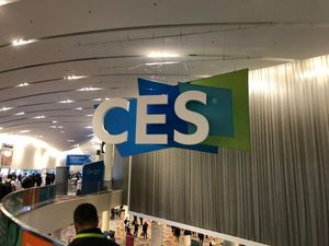 Supporting image for story: Heavy rain puts dampener on Google’s first ever CES booth in Las Vegas