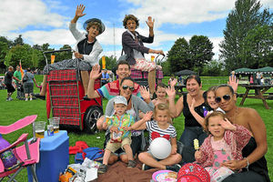 Supporting image for story: T-remendous times at Telford's party in the park