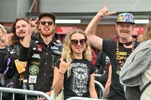 SANDWELL COPYRIGHT NATIONAL WORLD STEVE LEATH 05/07/25Black Sabbath and Metal fans arrive at Villa Park, Aston ahead of the big gig.