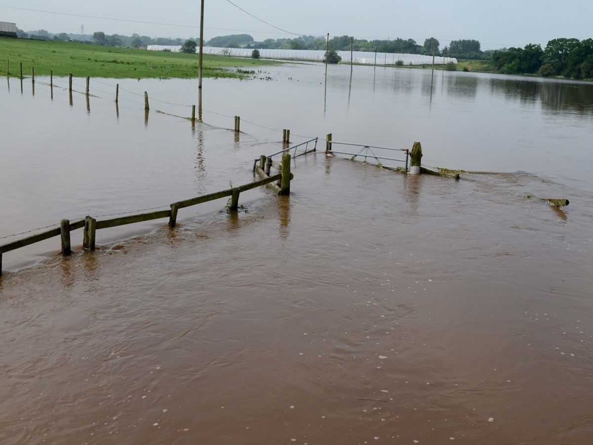 Flood alert remains in place for Staffordshire river that previously burst its banks