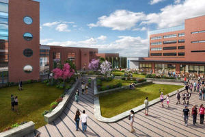 What the site of the hub will look like