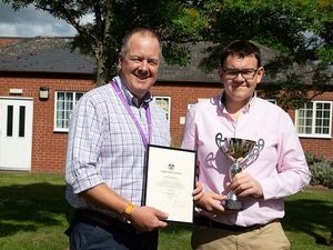 Supporting image for story: Harper Adams student Will is first winner of Len Eadon award