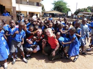 Supporting image for story: Sylvia on a mission to help children in Zambia 