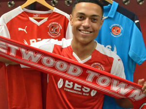 Supporting image for story: Alex Reid leaves Rushall Olympic for League One's Fleetwood Town