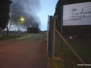 Supporting image for story: Arsonists blamed for blaze close to HMP Brinsford
