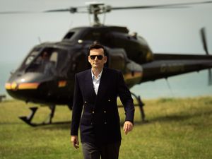 Supporting image for story: David Tennant and Aidan Turner return in first look at second series of Rivals