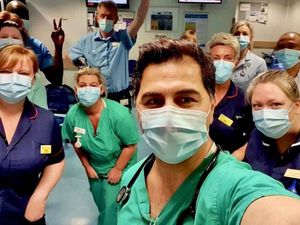 Supporting image for story: Shropshire refugee emergency doctor recalls escaping war as he condemns far-right riots