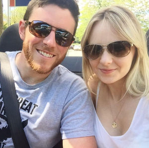 Pc Andrew Harper, seen here with wife Lissie, was caught in a crane strap attached to the back of a car and dragged to his death as he chased quad bike thieves