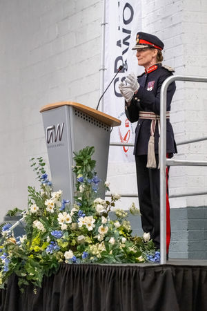 King's Award presentation