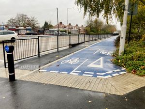 Supporting image for story: Major scheme to extend pedestrian and cycle routes across M6 Junction 10 complete