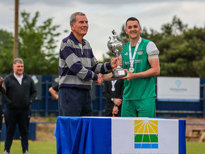 Supporting image for story: Shrewsbury Juniors are presented the Tony Bywater Cup