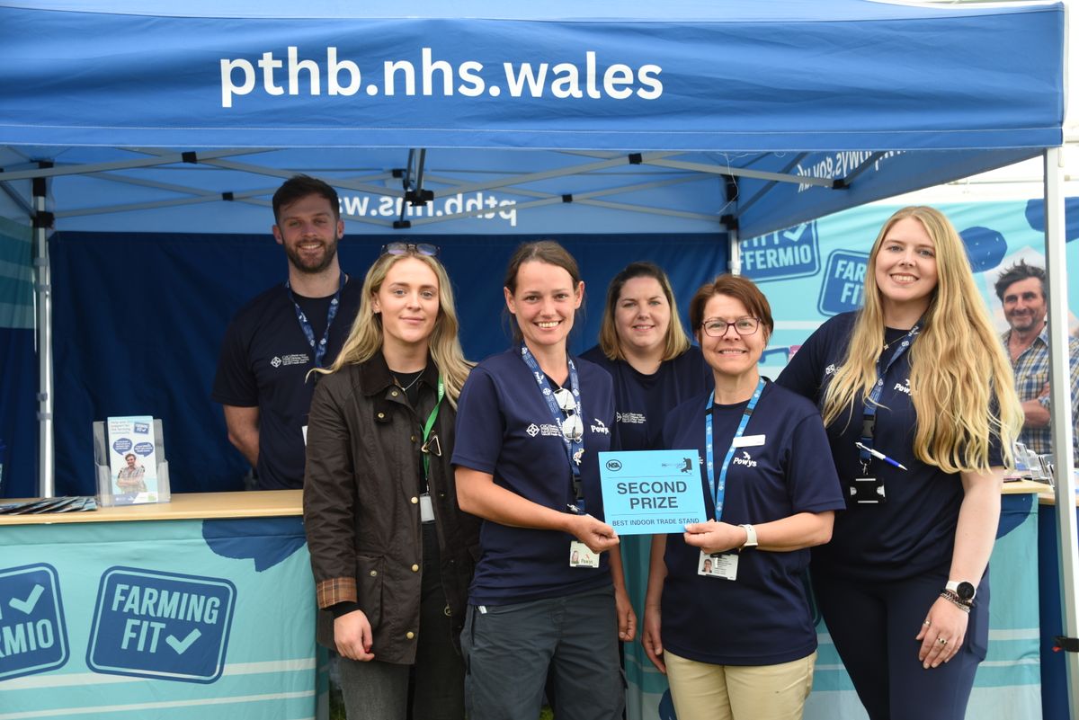 Partnership supporting farming community takes second prize at a national farming event