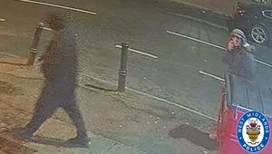 Police want to speak to these men after a cashpoint robbery in Dudley over Christmas