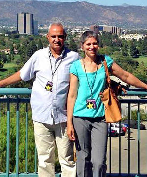 Avtar Dhensa, with wife Jaspal, who has been left heartbroken