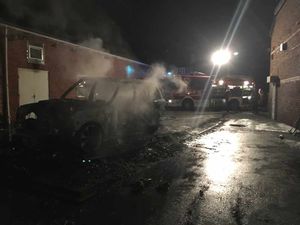 Picture of the blaze from @SFRSWellington