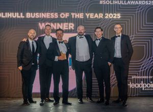 Röhlig UK Ltd - winners of Solihull’s Business of the Year award at the Solihull Awards 2025