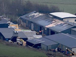 Supporting image for story: Construction firm that suffered a major fire at HQ thanks firefighters and community for help