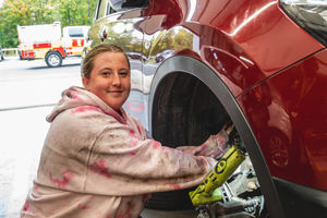 The partnership between the college and the TyreSafe charity will enhance automotive students' understanding of tyre safety and fault diagnosis as part of their training.