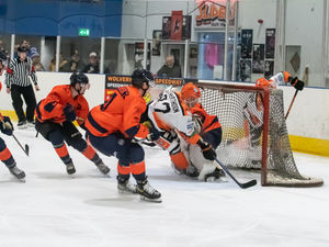 Supporting image for story: Tom Watkins’ warning as Telford Tigers hold on after lightning start