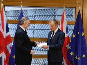 Supporting image for story: Brexit triggered: Theresa May launches Britain and EU divorce proceedings