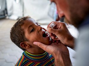 Supporting image for story: Gaza polio vaccination campaign surpasses target, Unicef says