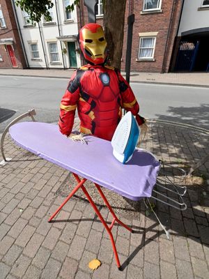 One of our fan favourites, the fantastic 'Iron'-Man