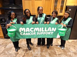 Supporting image for story: Wolverhampton family give Caribbean twist to Macmillan Coffee Morning event and raise over £8,000