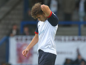 Supporting image for story: On-loan AFC Telford defender Connor Johnson issued with suspension after Checkatrade Trophy error