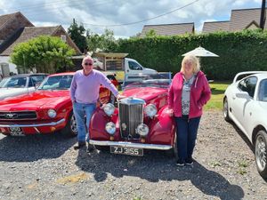 Supporting image for story: Classic car barbecue raises money for Severn Hospice