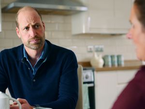 Supporting image for story: William’s emotional talk about suicide with mother who lost baby son and husband