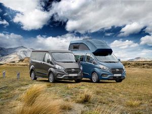 Supporting image for story: Ford to offer VW California-rivalling Transit Nugget camper