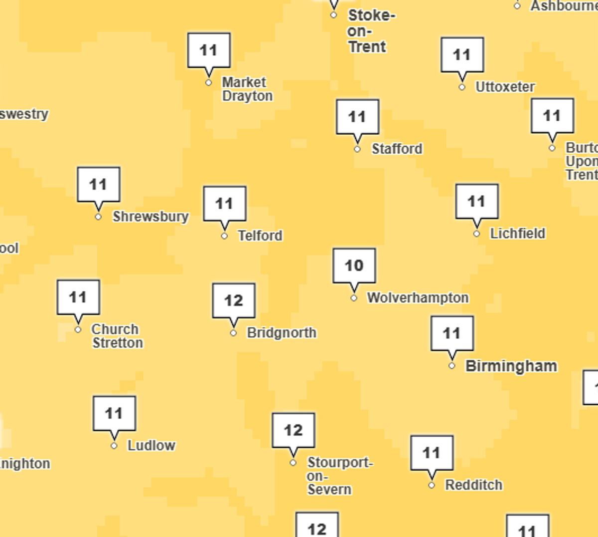 Weather forecast: West Midlands braces for week of rain and sunshine