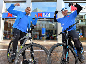 Supporting image for story: Dudley bank director in cycle challenge for Black Country Food Bank