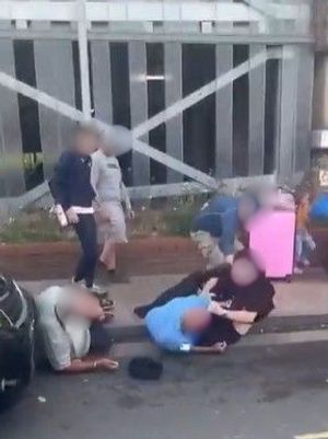 A video of the assault has been seen over one million times on X