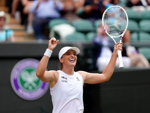 Supporting image for story: Iga Swiatek looking at home on grass as she reaches first Wimbledon semi-final