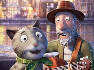 Supporting image for story: First-look image released of Tabby McTat animated film starring Jodie Whittaker