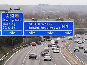 The crash happened on a slip road off the M4