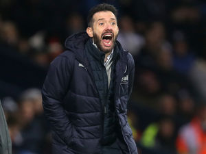 Supporting image for story: Carlos Corberan insists West Brom's Leeds win "doesn't mean anything else" amid big celebrations