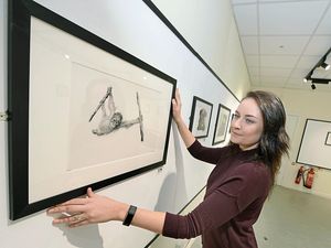 Supporting image for story: Going wild for Jade’s pencil drawings