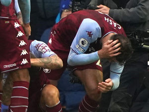 Supporting image for story: Man, 19, charged with assault after Aston Villa players hit by bottle in Everton win
