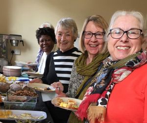 NWR members enjoy a food festival