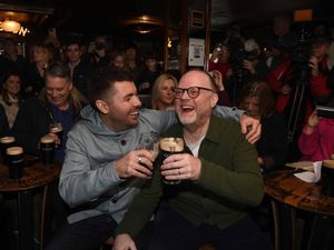 Supporting image for story: Pride mixed with disappointment as Kneecap miss out on chance of Oscar glory