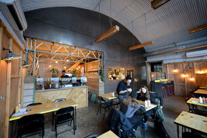 Face it – waiters bear the obligatory hipster beards
