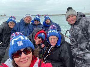 Supporting image for story: Charity fund set up by 'hero' Channel swim firefighter smashes past £21,000 target 