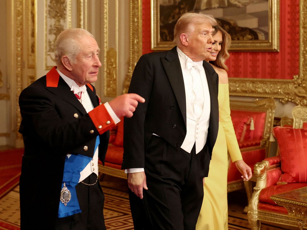 King urges Trump to protect the environment in state banquet speech