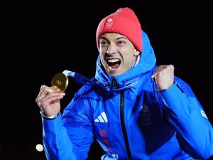 Supporting image for story: Matt Weston wipes track with rivals to roar to historic Olympic skeleton gold