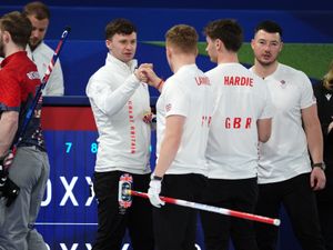Supporting image for story: Britain’s men face anxious wait to see if they will make Olympic curling semis