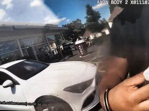 Supporting image for story: Driver carrying weapon and drugs fails to escape police