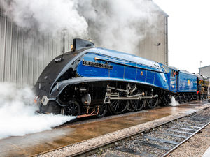 Supporting image for story: Historic steam engine returning to Shropshire on Thursday - when and where you can see it